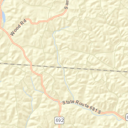 Snowville Ohio Street Map
