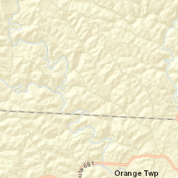 Flora Ohio Street Map