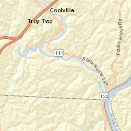 Youba Ohio Street Map