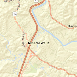 Wood County Street Map