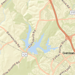 Germantown Street Map