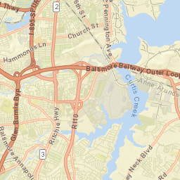 Brooklyn Park Street Map