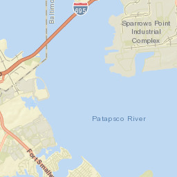 Riviera Beach Street Map