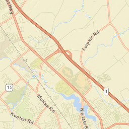 Woodcrest Delaware Street Map