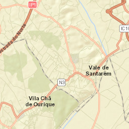 Vila Chã de Ourique Street Map