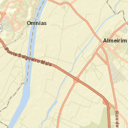 Almeirim Street Map