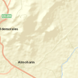 Almoharín Street Map