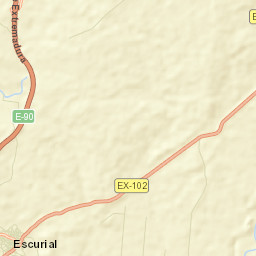 Escurial Street Map