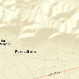 Fuencaliente Street Map