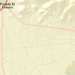 Fuente el Fresno Street Map