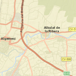 Polinyà de Xúquer Street Map