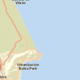 Cullera Street Map