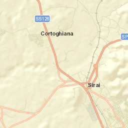 Carbonia Street Map