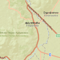 Filippiáda Street Map
