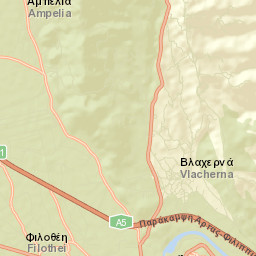 Grammenítsa Street Map