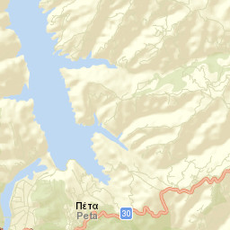 Péta Street Map