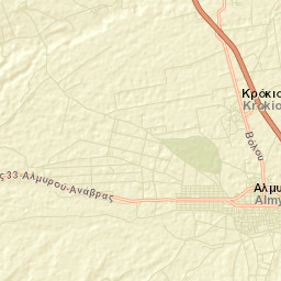 Almyrós Street Map