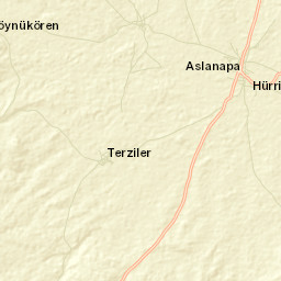 Aslanapa Street Map