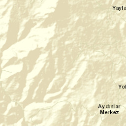 Yayladere Street Map