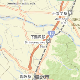 Yuzawa Street Map