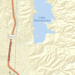 Presswood California Street Map