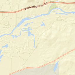 Hammonton California Street Map