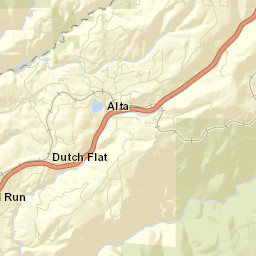 Monte Vista California Street Map