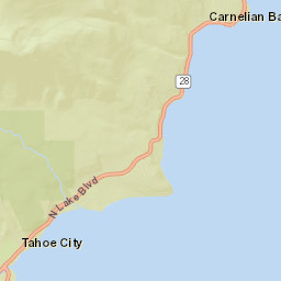 Ridgewood California Street Map