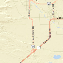 Orangeville Street Map