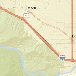 1017-1019 U.S. 6 Business, Mack, CO Street Map