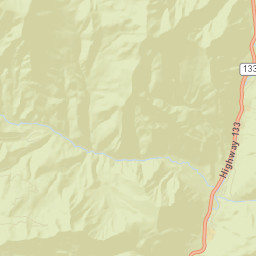 Redstone Colorado Street Map