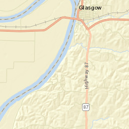 Glasgow Street Map