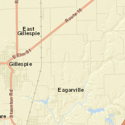 Gillespie Street Map