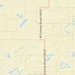 N County Road 700 East, Sullivan, IN Street Map