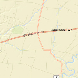 Pringle Corners Ohio Street Map