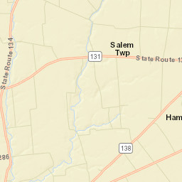 Pricetown Ohio Street Map