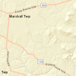 Turkey Ohio Street Map