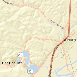 101-147 South Market Street, Waverly, OH Street Map