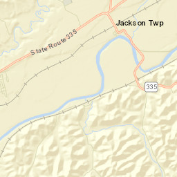 Omega Ohio Street Map