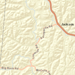 Savageville Ohio Street Map