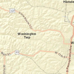 Wellston Ohio Street Map