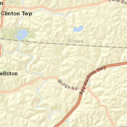 Wainwright Ohio Street Map