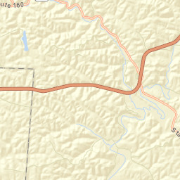 Oreton Ohio Street Map