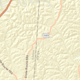 Point Rock Ohio Street Map