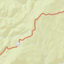Tucker County Street Map