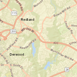 Redland Street Map
