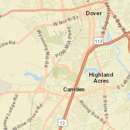 Woodstock Court Delaware Street Map