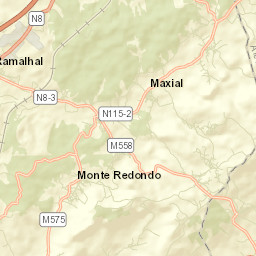 Monte Redondo Street Map