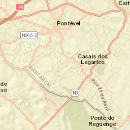 Cartaxo Street Map