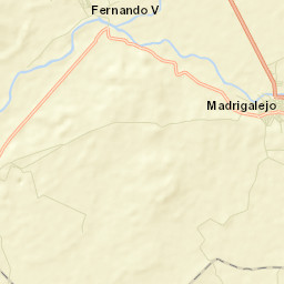 Madrigalejo Street Map